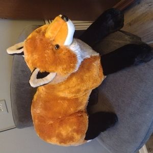 Life like size stuffed animal Fox!